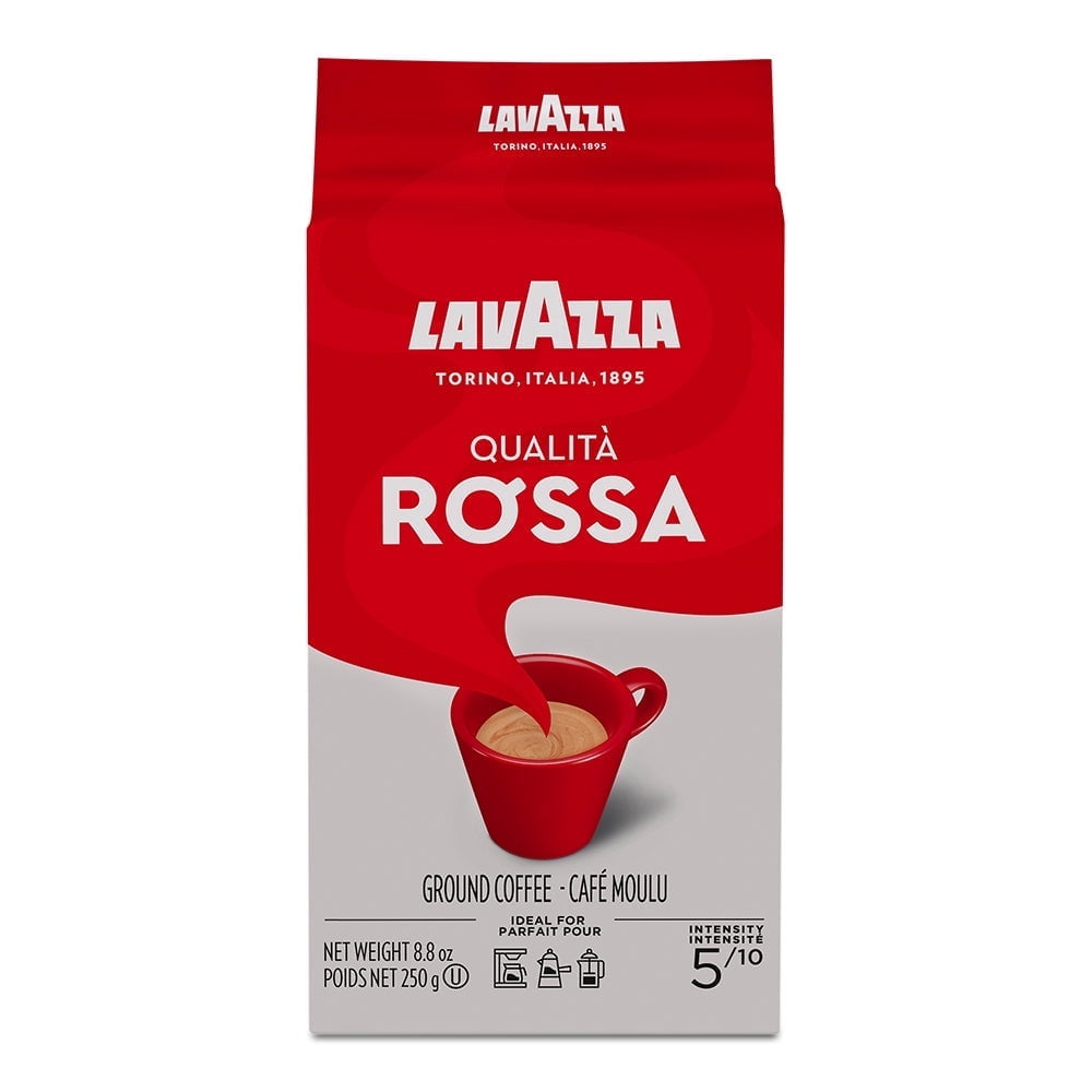 Lavazza Qualit Rossa Ground Coffee 8.8 oz (Pack of 20)