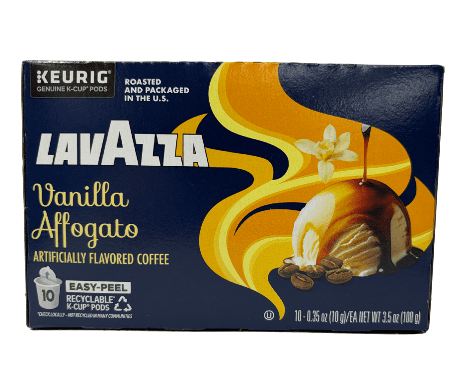 Lavazza Vanilla Affogato K-Cup Coffee Pods, Medium Roast, 10 Count
