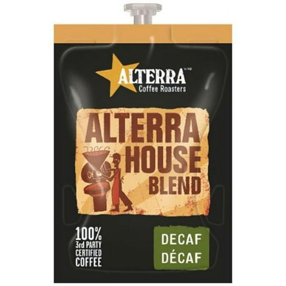 Lavazza, LAV48013, Alterra Decaf House Blend Coffee, 100 / Each