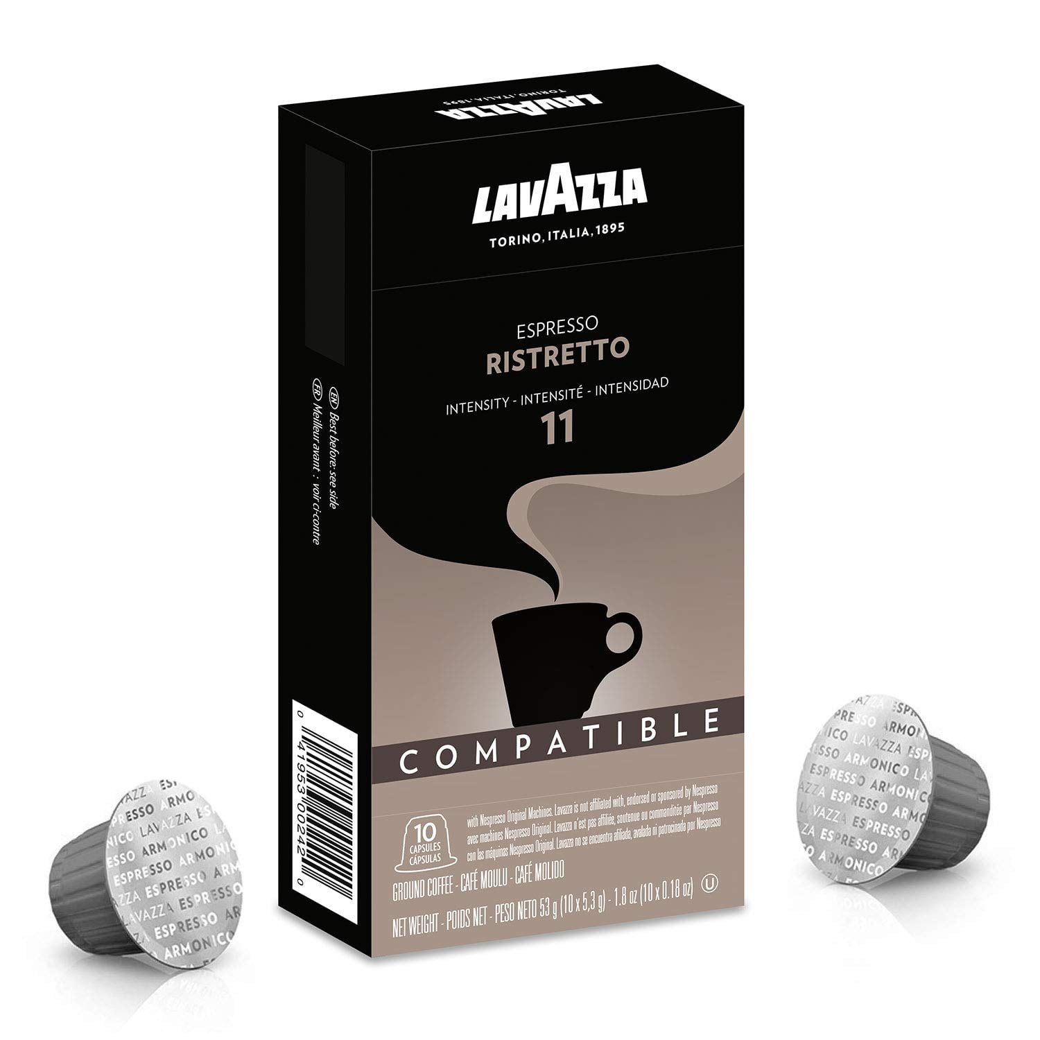 Lavazza Lavazza Ristretto Noble Dark Roast Coffee Capsules