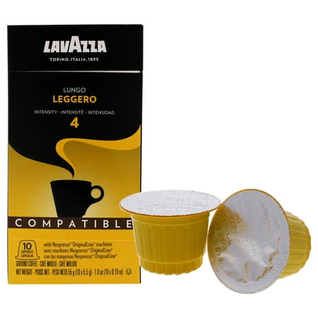 Lavazza Leggero Nespresso Coffee Capsules, 10 Ct
