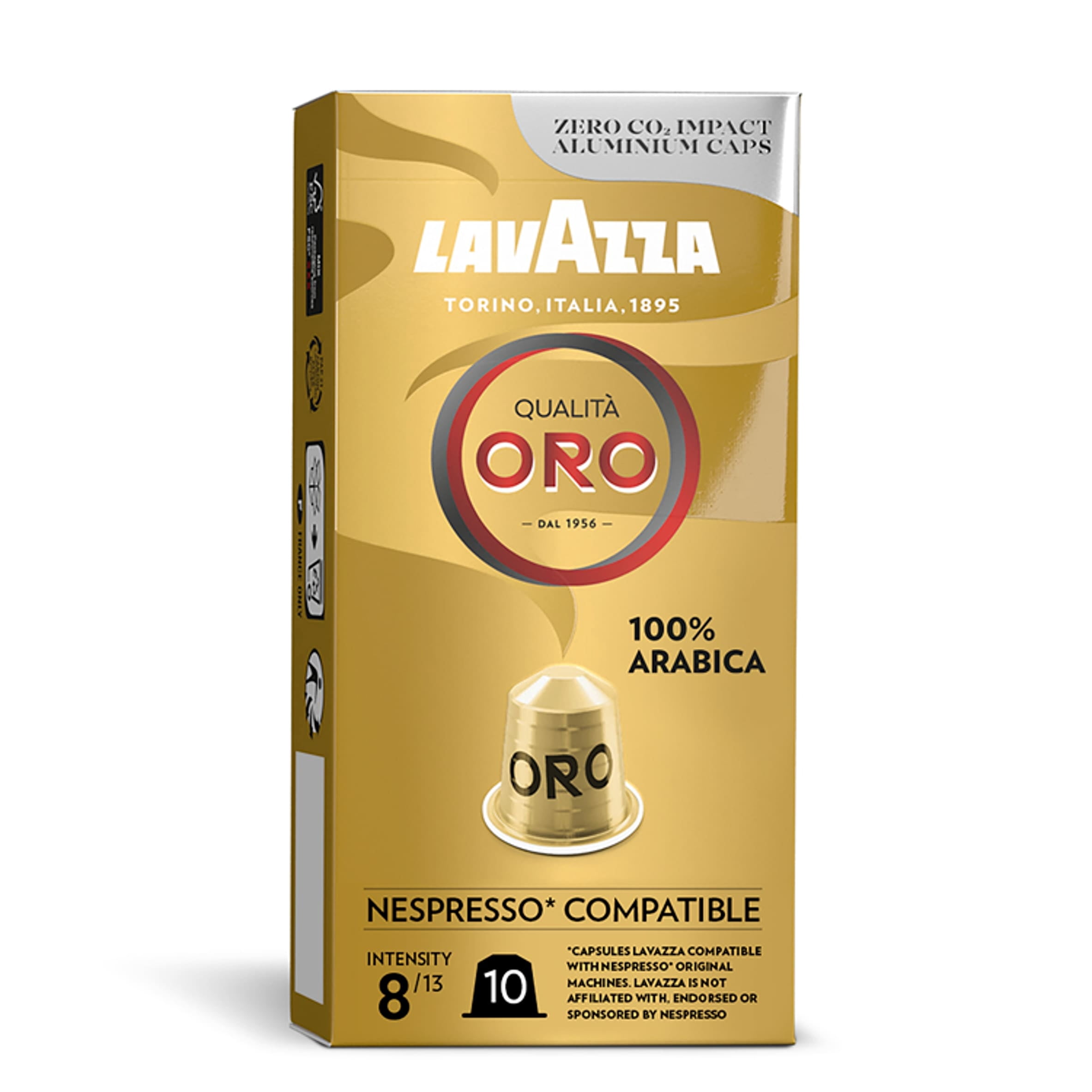 Lavazza Nespresso Capsule Oro, Imported from Britain
