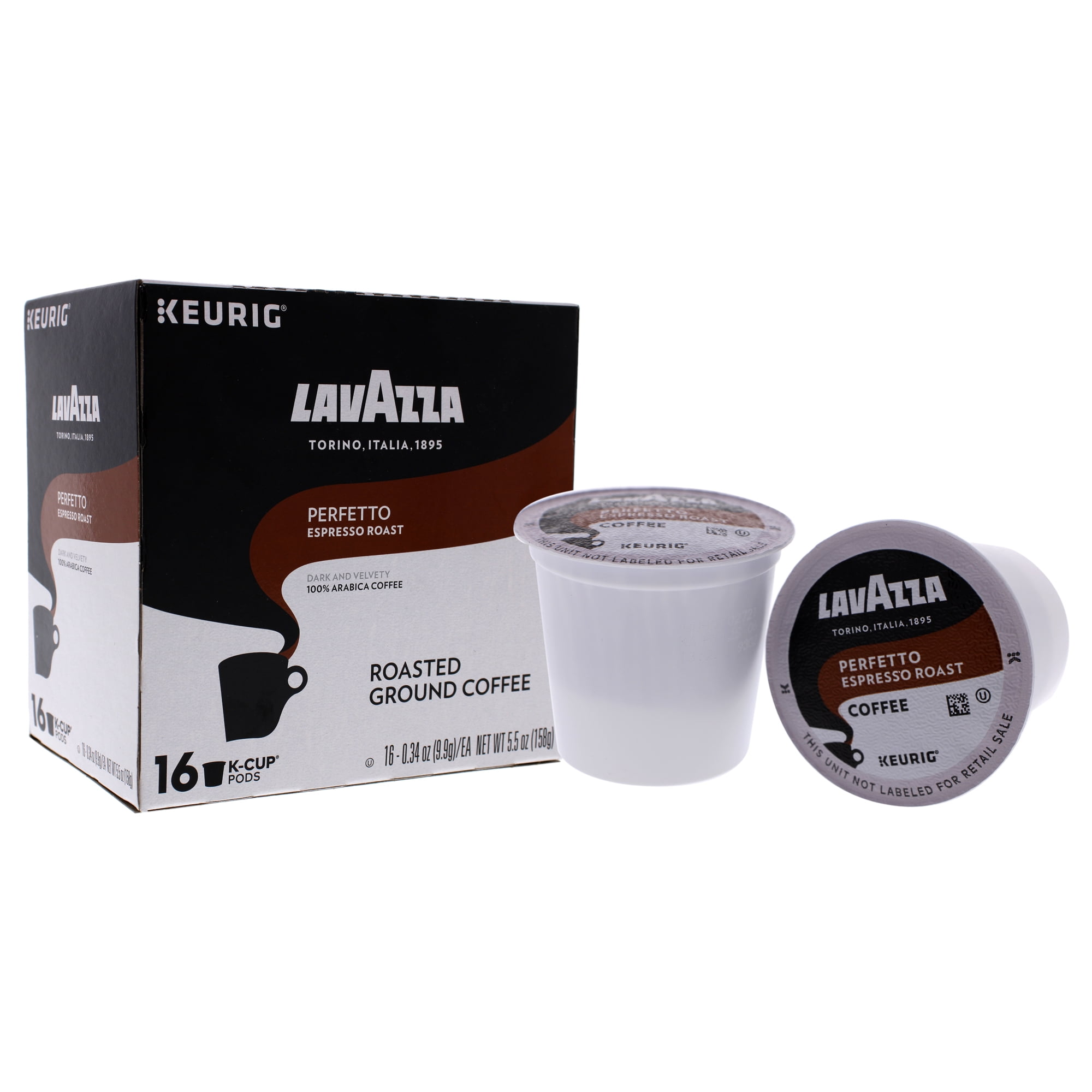 Lavazza Perfetto Single-Serve K-Cup Coffee Pods for Keurig Brewers, Medium Espresso Roast 22