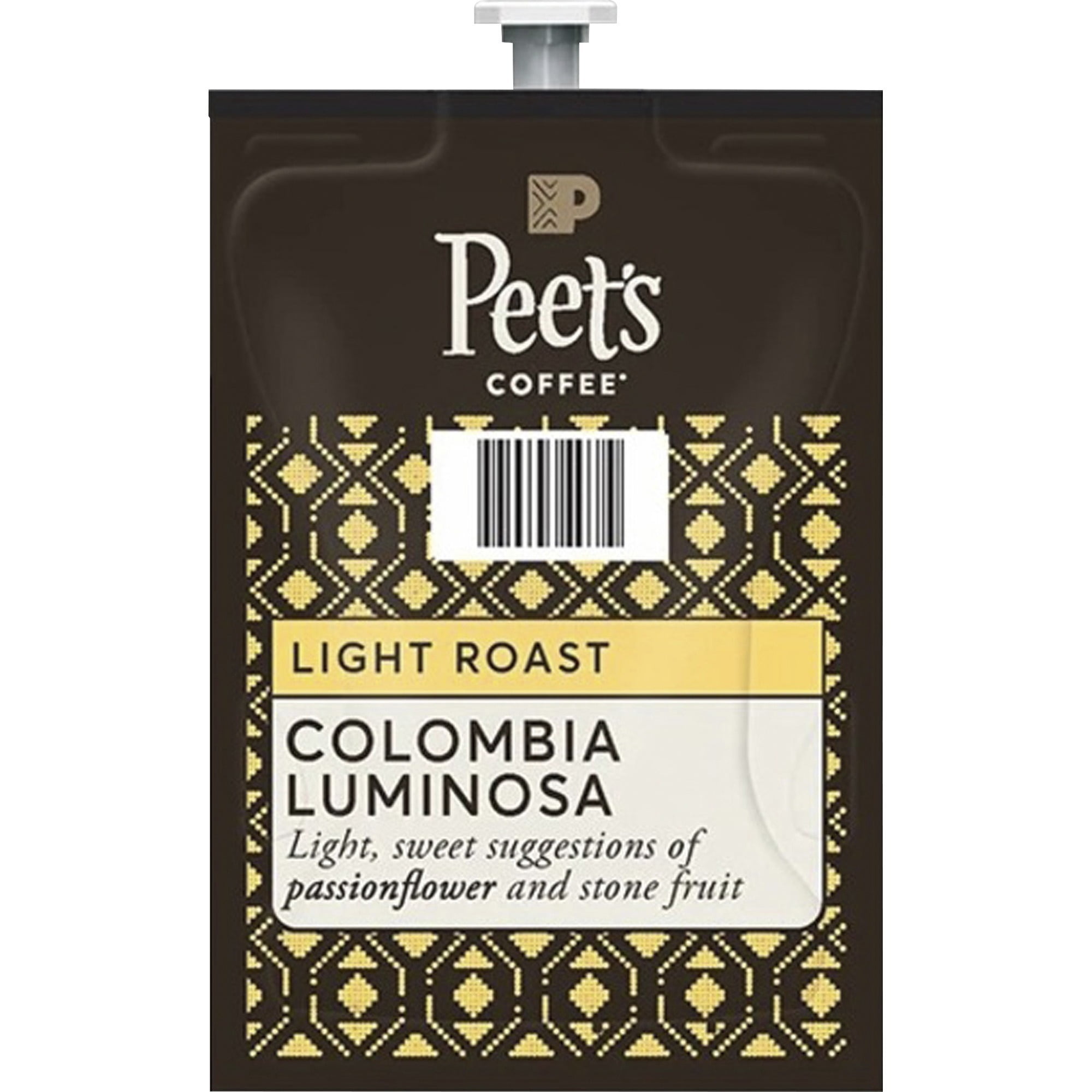 Lavazza Portion Pack Peet's Colombia Luminosa Coffee - Compatible With Flavia - Light - 76 / Carton