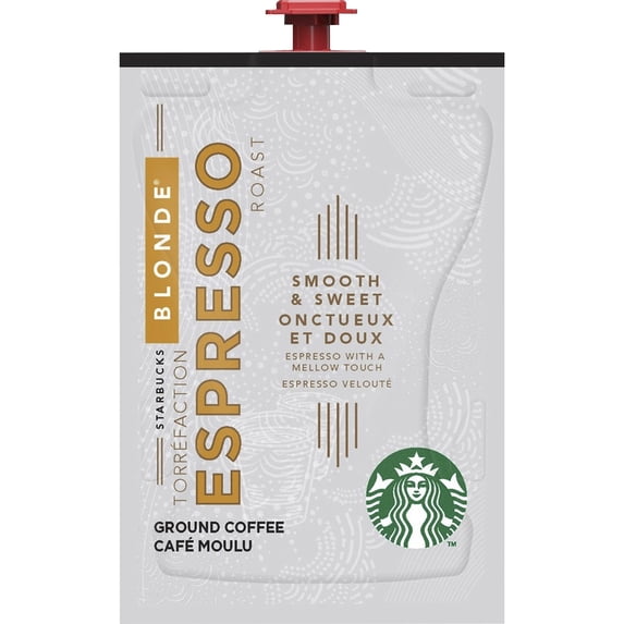 Lavazza Portion Pack Starbucks Espresso Coffee - Compatible With Flavia - Blonde - 72 / Carton