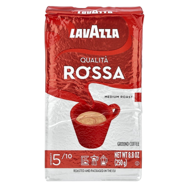 Lavazza, Ground Coffee, 8.8 oz Bag, Medium Roast with Chocolate