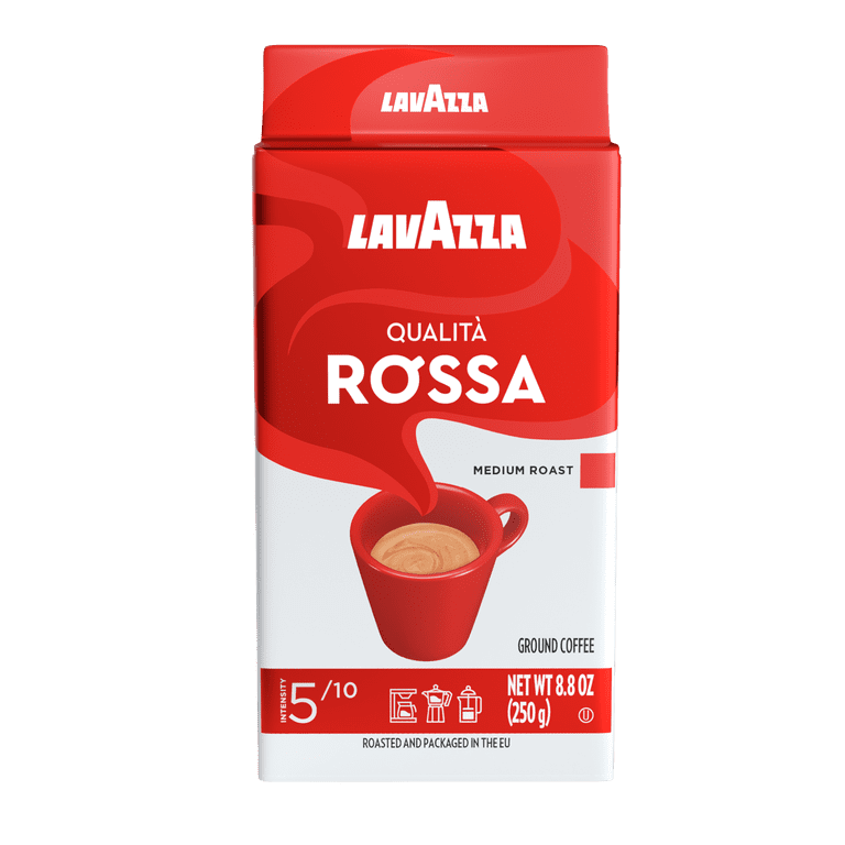 コーヒー LAVAZZA Lavazza, Ground Coffee, 8.8 oz Bag, Medium Roast with Chocolate