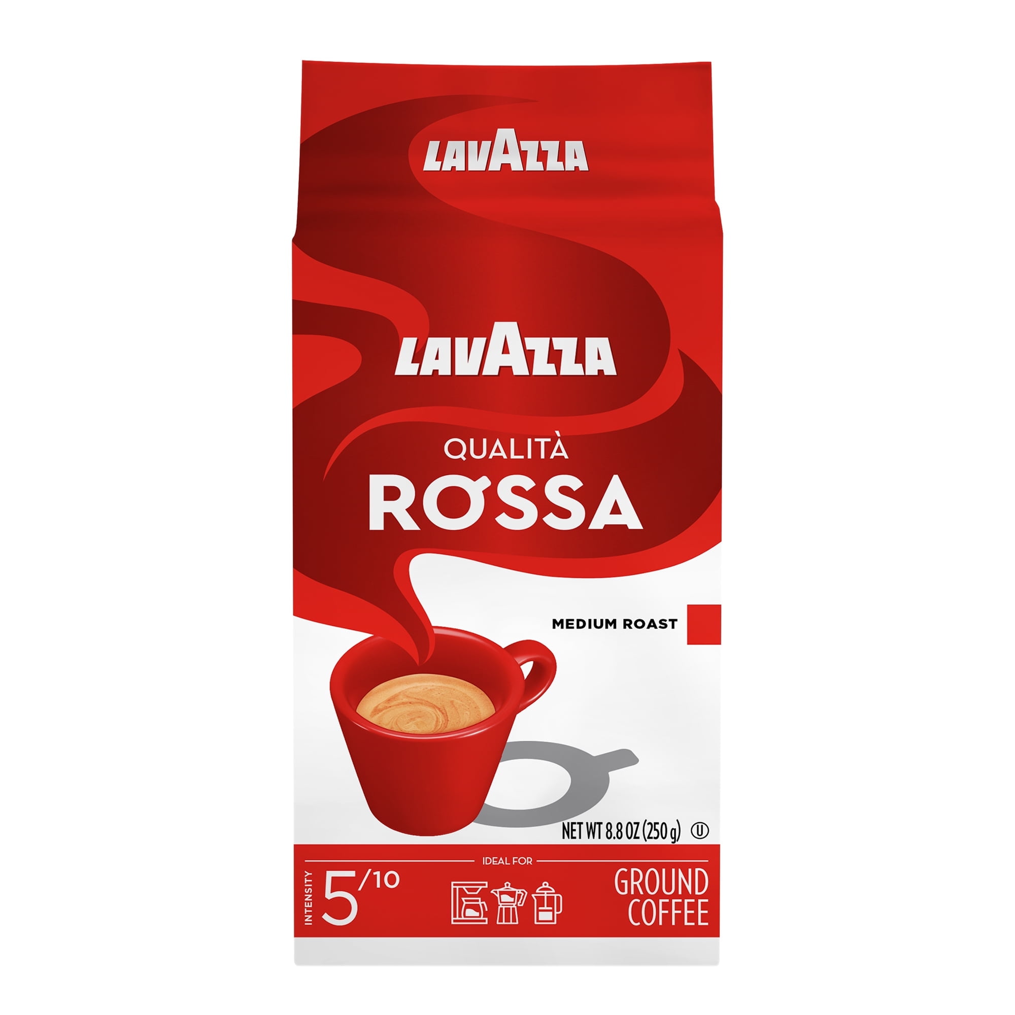 Lavazza Qualita Rossa Medium Roast Ground Coffee, Thailand Ubuy