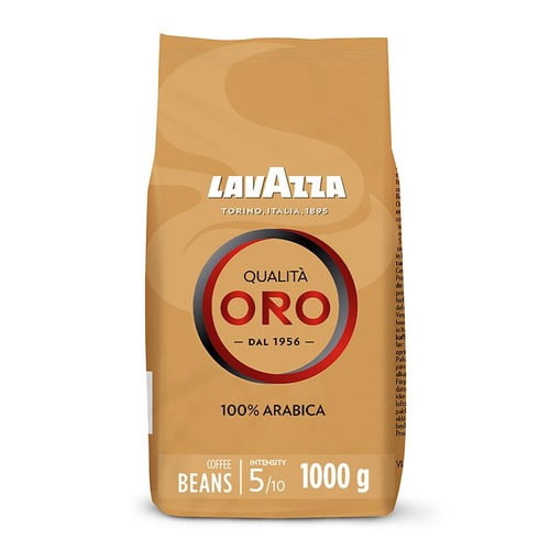 Lavazza Qualita Oro Coffee Beans 1kg, British Import (Pack of 2)
