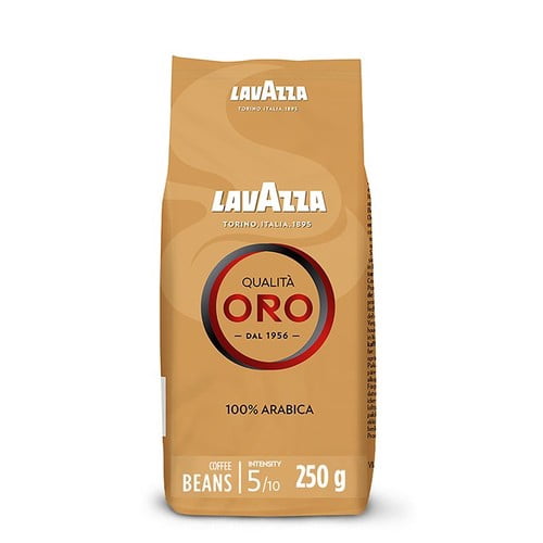 Lavazza Qualita Oro Coffee Beans 250g, British Import (Pack of 2)