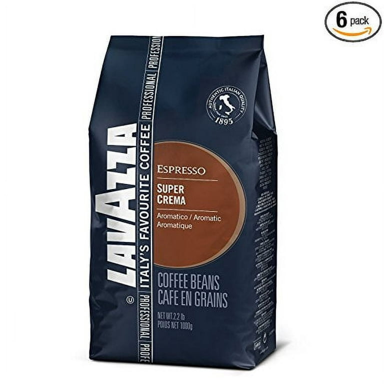Lavazza Super Crema Espresso Whole Bean Coffee, 2.2-pound Bag 2