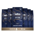 thumbnail image 1 of Lavazza Super Crema Ground Coffee, Medium Roast, Arabica and Robusta Blend, 32 oz Bag (Pack of 6), 1 of 10