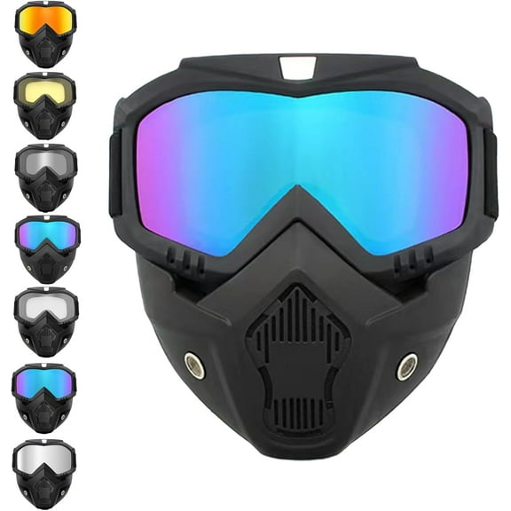 Laveberry Welding Mask Auto Darkening, Chopped Welding Hood with Large Viewing, Mascara de Soldar Profesional, Detachable Anti-Glare Anti-UV Dust Protection for Welding, Cutting, Grinding, Cycling