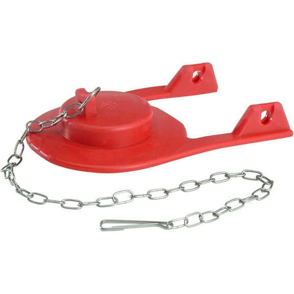 Lavelle Toilet Flapper Rialto 2010BP - Tank Ball Flapper, Easy Installation - 1 Piece, Red