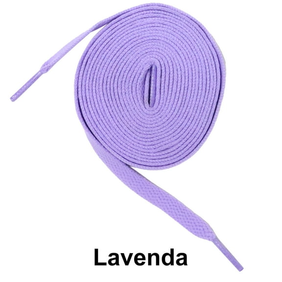 Lavenda Flat Athletic Sneaker 27 36 45 54 63 Inch Shoelaces