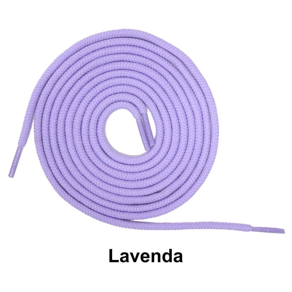 Lavenda Round Athletic Sneaker 27 36 45 54 63 Inch Shoelaces