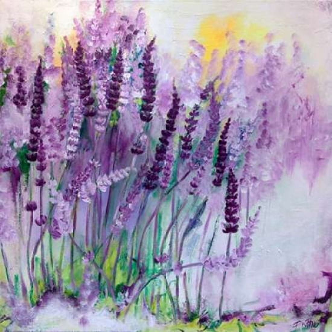 Lavendel I Canvas Art - Petra Ruther (24 x 24)