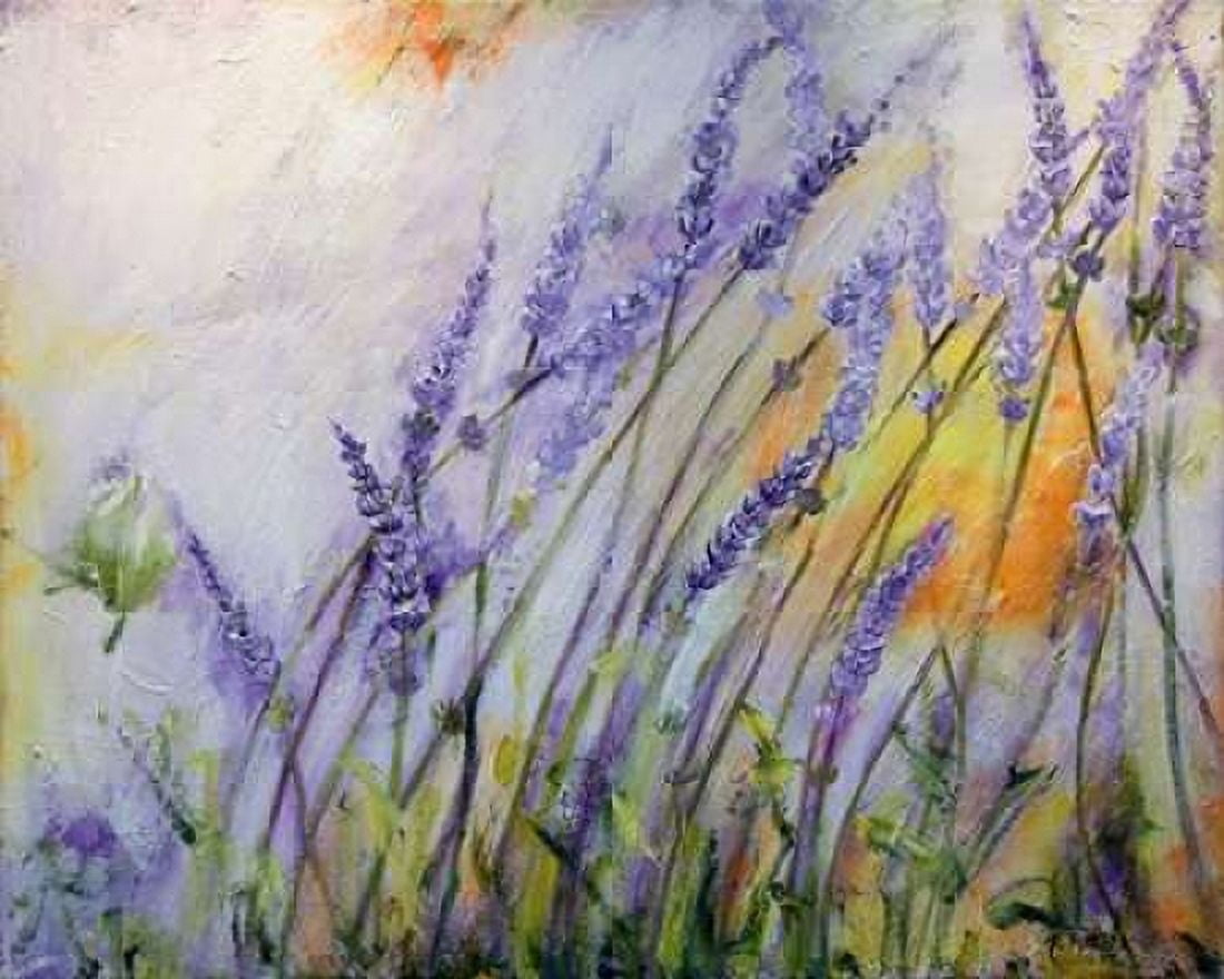 Lavendel III Canvas Art - Petra Ruther (22 x 28)