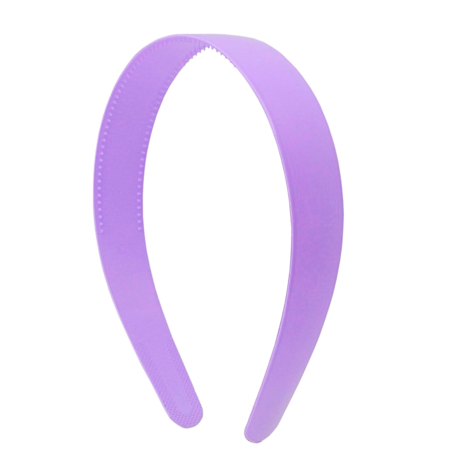 Lavender 1 inch Plastic Hard Headband with Teeth Head band Women Girls