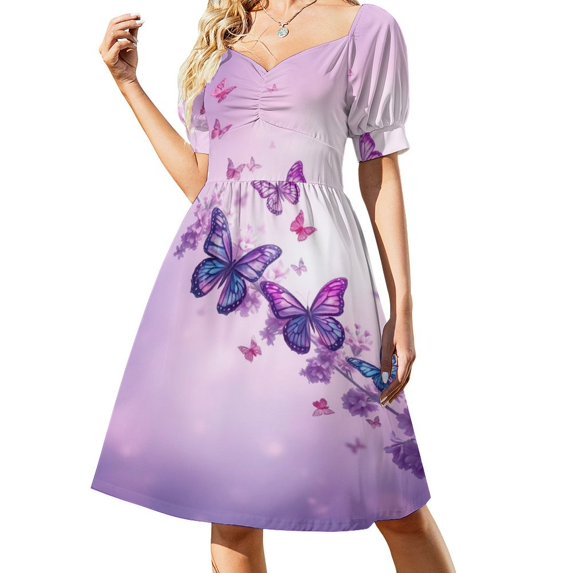 Lavender 2025 Dress Evening Elegant And Chic Women for Outfits Beach Clothes Women Dress
