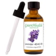 thumbnail image 1 of Lavender 40/42 Essential Oil - 2 fl oz (59 ml) Glass Bottle w/ Cap and Glass Dropper - 100% Pure Essential Oil by GreenHealth, 1 of 8