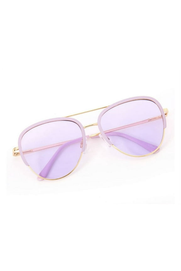 Lavender Aviator Sunglasses