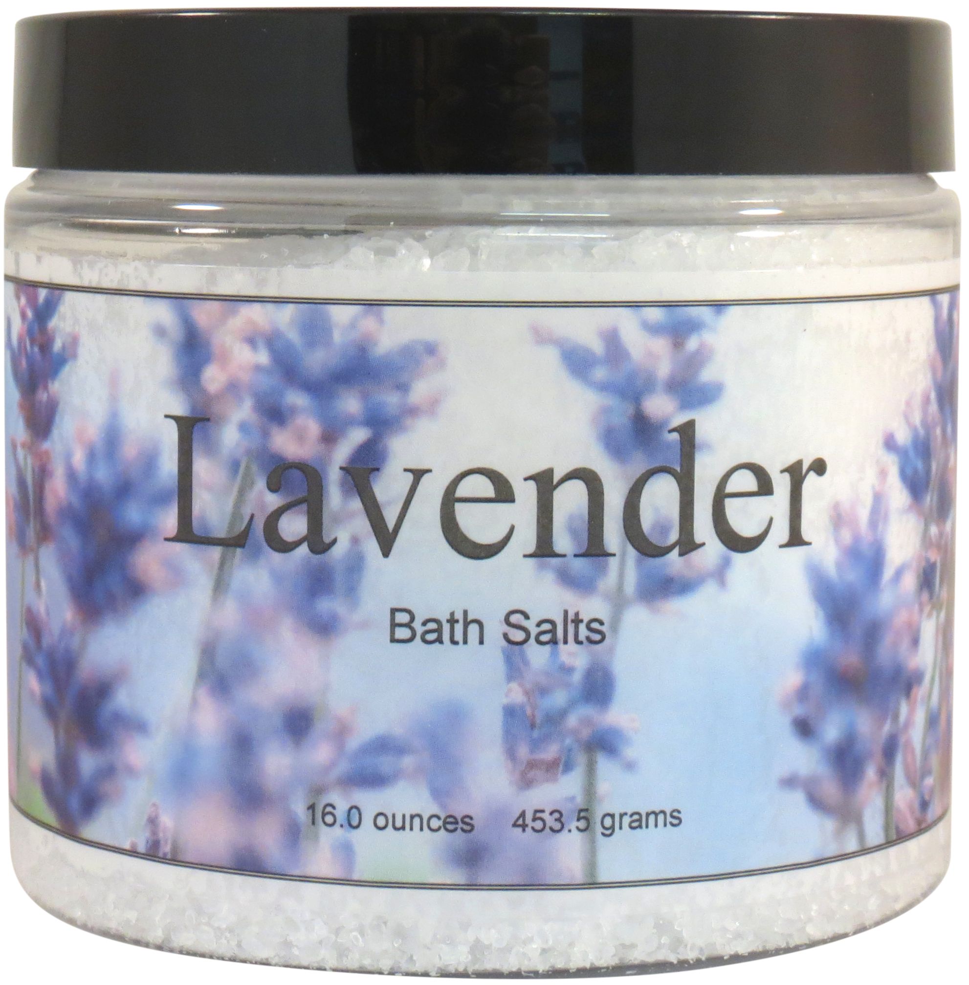 Lavender Bath Salts by Eclectic Lady, 16 ounces