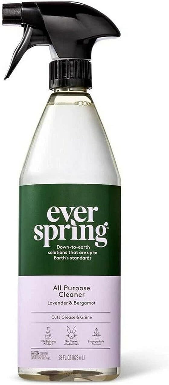 Lavender & Bergamot All Purpose Cleaner 28 fl oz Everspring