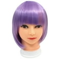 thumbnail image 1 of Lavender Bob Wig with Bangs, 1 of 1