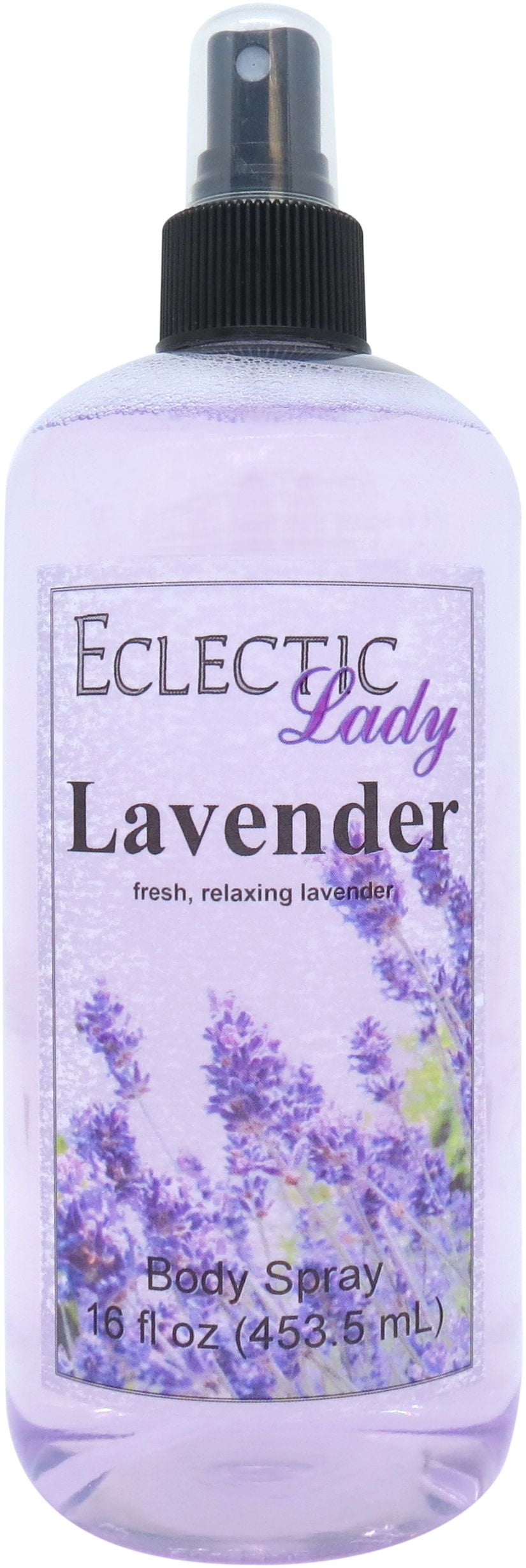 Lavender Body Spray, Eclectic Lady, Hydrating Mist, Unisex, 16 oz