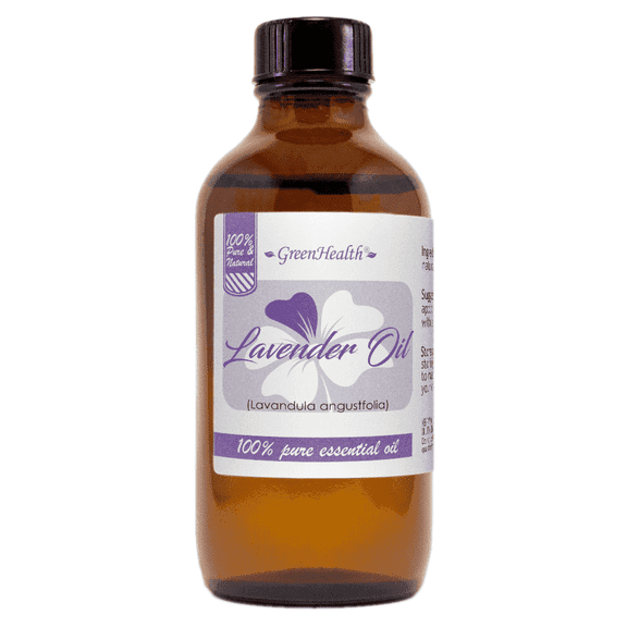 Lavender (Bulgarian) Essential Oil 4 fl oz | Pure & Natural | Amber Glass Bottle w/ Cap | for DIY Shower Steamers, Linen Sprays, Soap Making & Fragrance Blends