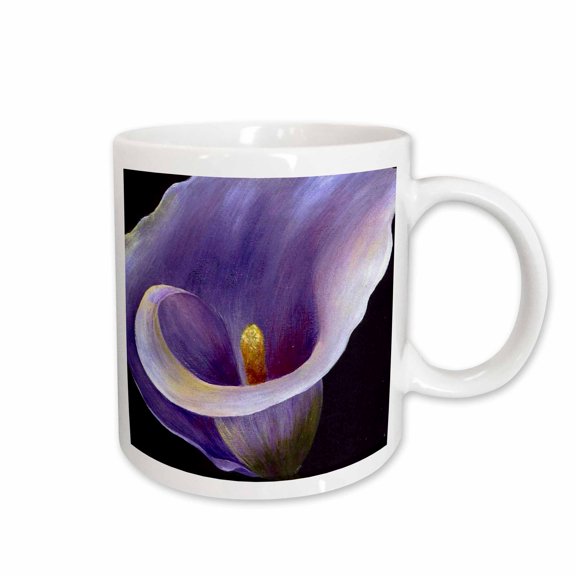 3drose, Lavender Calla Lily, 11oz Mug