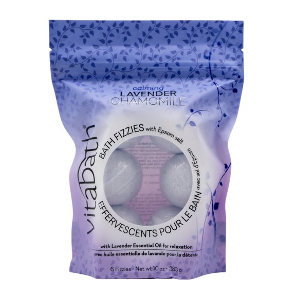 Lavender Chamomile Bath Fizzies