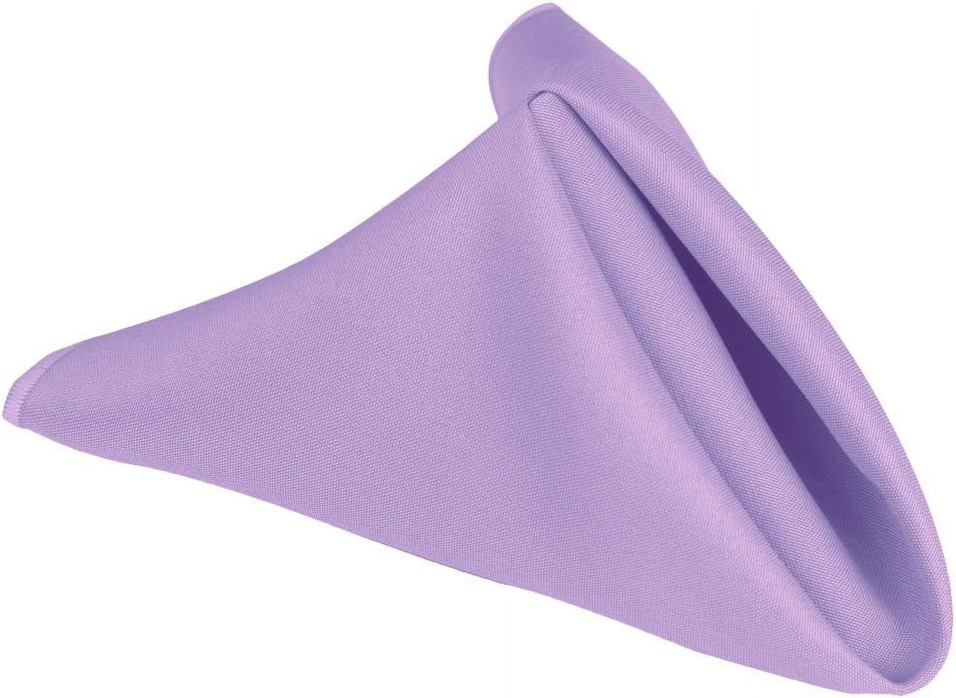 Lavender Cloth Napkins Set of 1220x20 Inch Dinner Napkins Washable