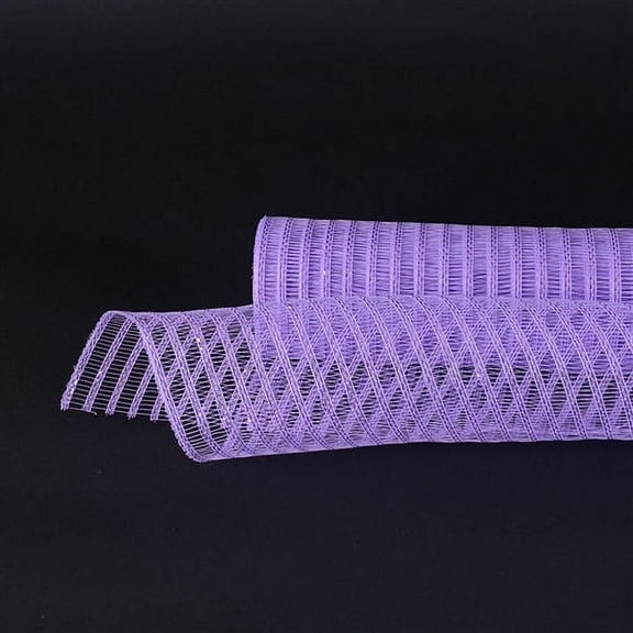 Lavender - Deco Mesh Laser Eyelash - (10 Inch x 10 Yards)