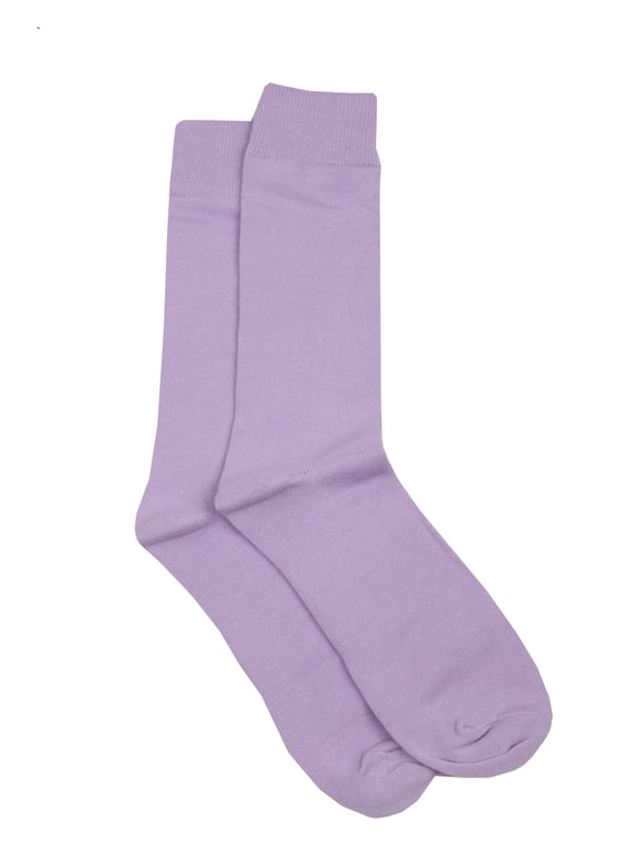 Lavender - Designer Solid Mens Sock