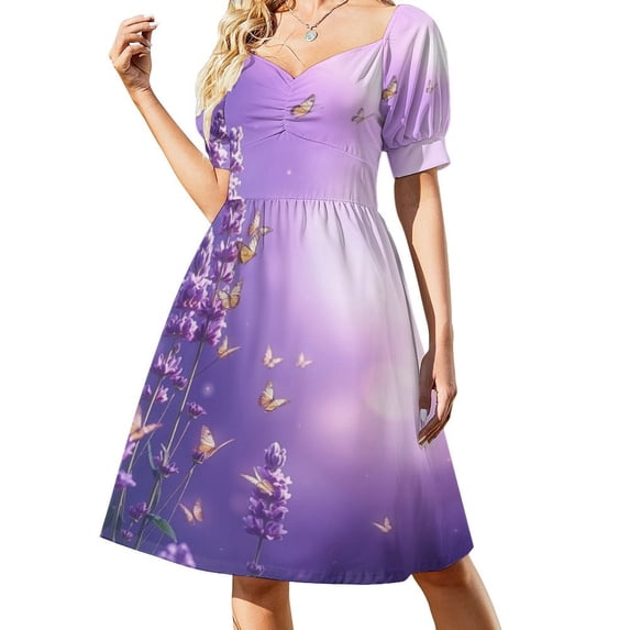 Lavender Dress Elegant Dresses Plus Sizes Dress Summer 2025 Women Long Dress Women Women's Dress