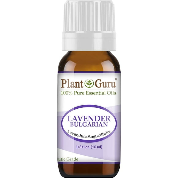 Lavender Essential Oil 10 ml. (Bulgarian) 100% Pure Natural Undiluted Therapeutic Grade For Skin, Body and Hair Growth, Aromatherapy Diffuser, Great for Relaxation and Calming.