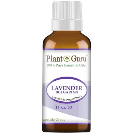 Lavender Essential Oil 30 ml. / 1 oz. (Bulgarian) 100% Pure Natural Undiluted Therapeutic Grade For Skin, Body and Hair Growth, Aromatherapy Diffuser, Great for Relaxation and Calming.