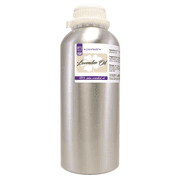 GreenHealth Lavender Essential Oil 32 fl oz 946 ml Aluminum Bottle w/ Plug Cap