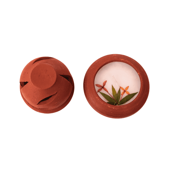 Decorative Scented Terracotta Aroma Lamp