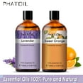 thumbnail image 1 of Phatoil 3.38 Fl.Oz Lavender And Orange Oils, Calm & Joy Blend 100% Pure Essential Oils for Diffuser (2Pcs), 1 of 6