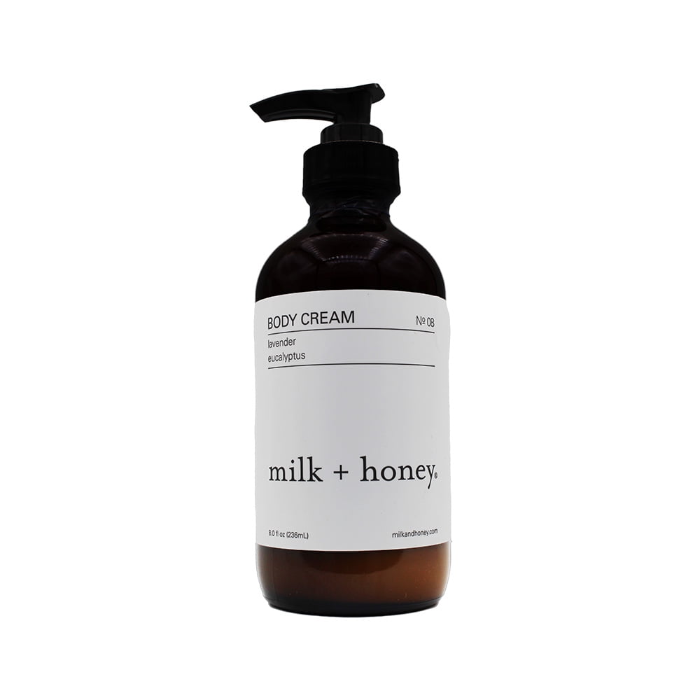 Milk + Honey Lavender, Eucalyptus Body Cream No. 08