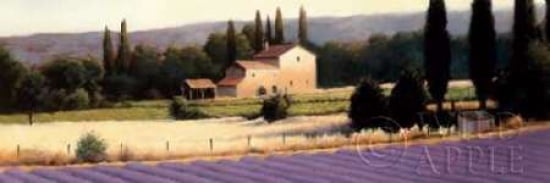 Lavender Fields Panel II Crop Canvas Art - James Wiens (8 x 24)