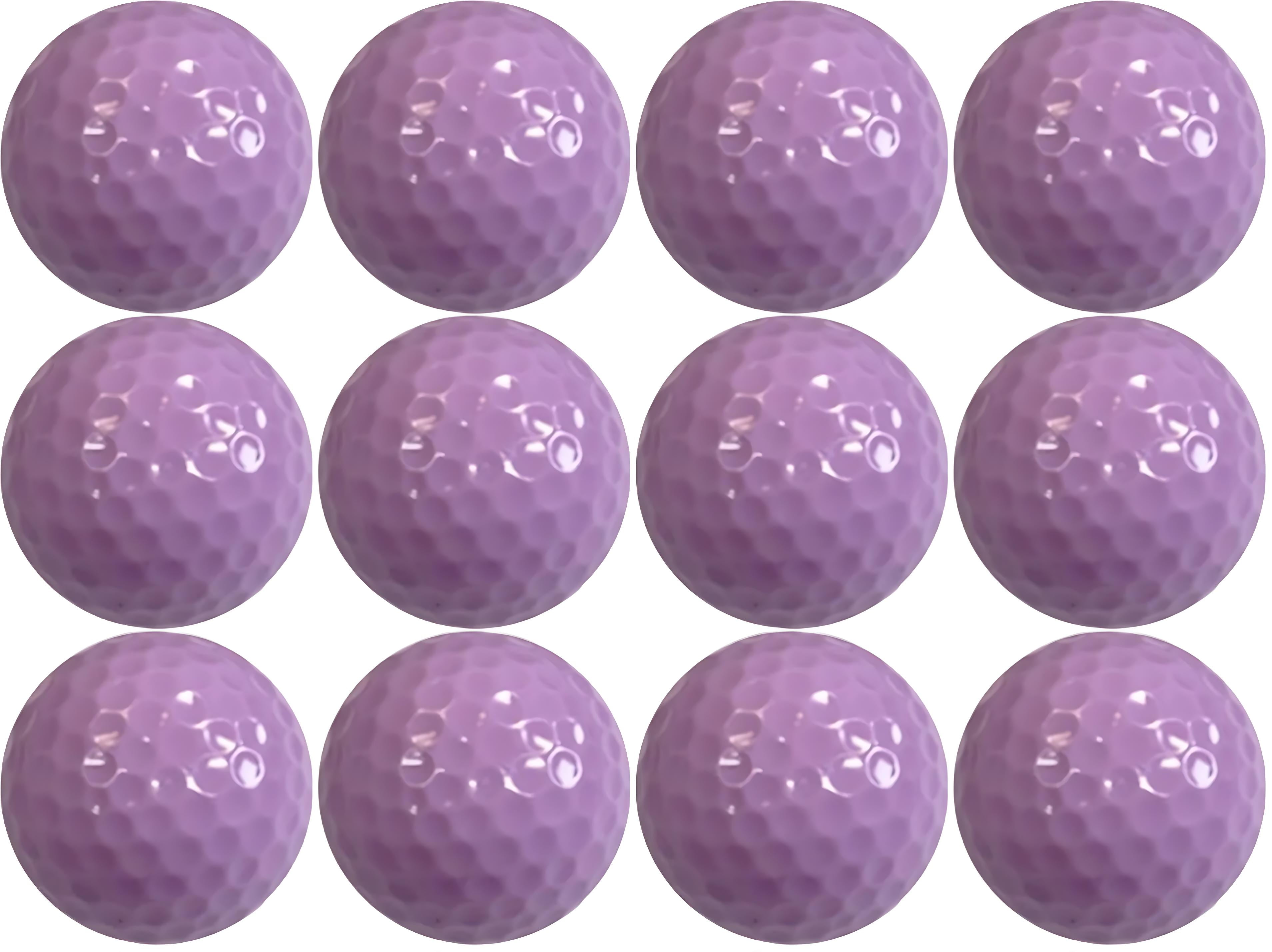 Lavender Floating Golf Balls 12 Pack by GBM Golf