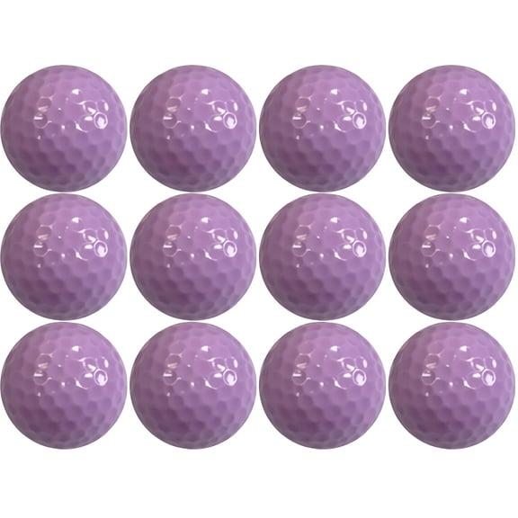 Lavender Floating Golf Balls 12 Pack by GBM Golf
