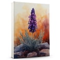 thumbnail image 1 of Lavender Flower Canvas Wall Art 8x12 inches - Soft Cottagecore Vintage Lavender Flower Watercolor Canvas Art for Interior, 1 of 5