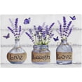 thumbnail image 1 of Lavender Flower Placemats Set of 4 Farmhouse Purple Floral Table Mats Washable Place mats for Home Party Indoor Kitchen Dining Table Decoration 12x18 Inch, 1 of 6