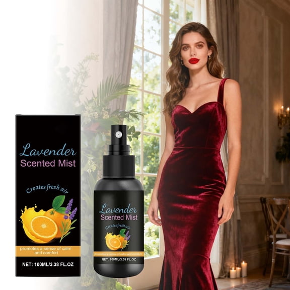 Lavender Fragrance Spray 100ml, Calming Aromatherapy Scent for Home, Linens, or Personal Use, Relaxing Atmosphere