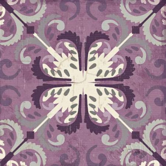 Lavender Glow Square III Canvas Art - Pela Studio (24 x 24)